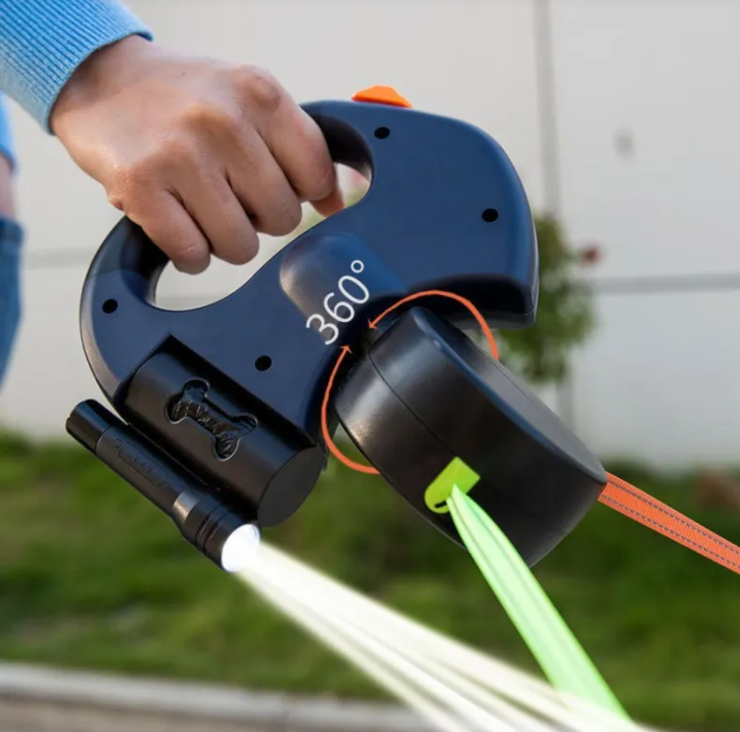 Duo Retractable Walking Leash