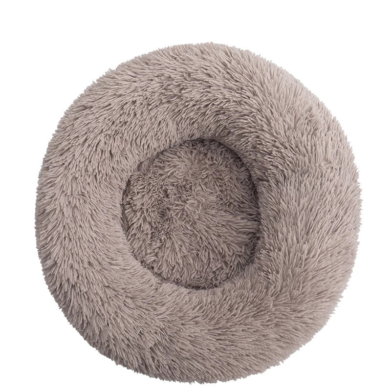 Haven Round Plush Pet Bed — Large