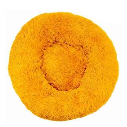 Haven Round Plush Pet Bed — Large