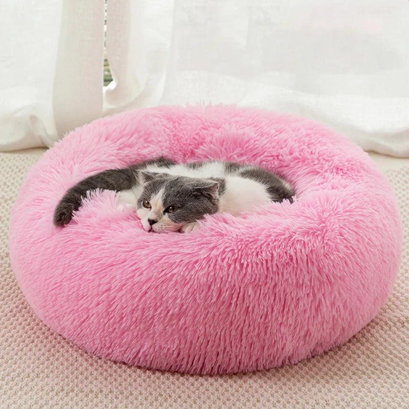 Haven Round Plush Pet Bed