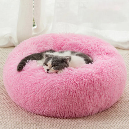 Haven Round Plush Pet Bed
