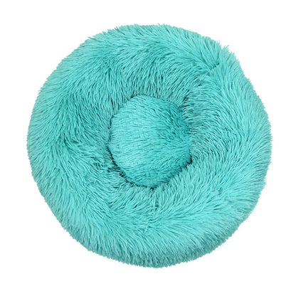 Haven Round Plush Pet Bed — Large