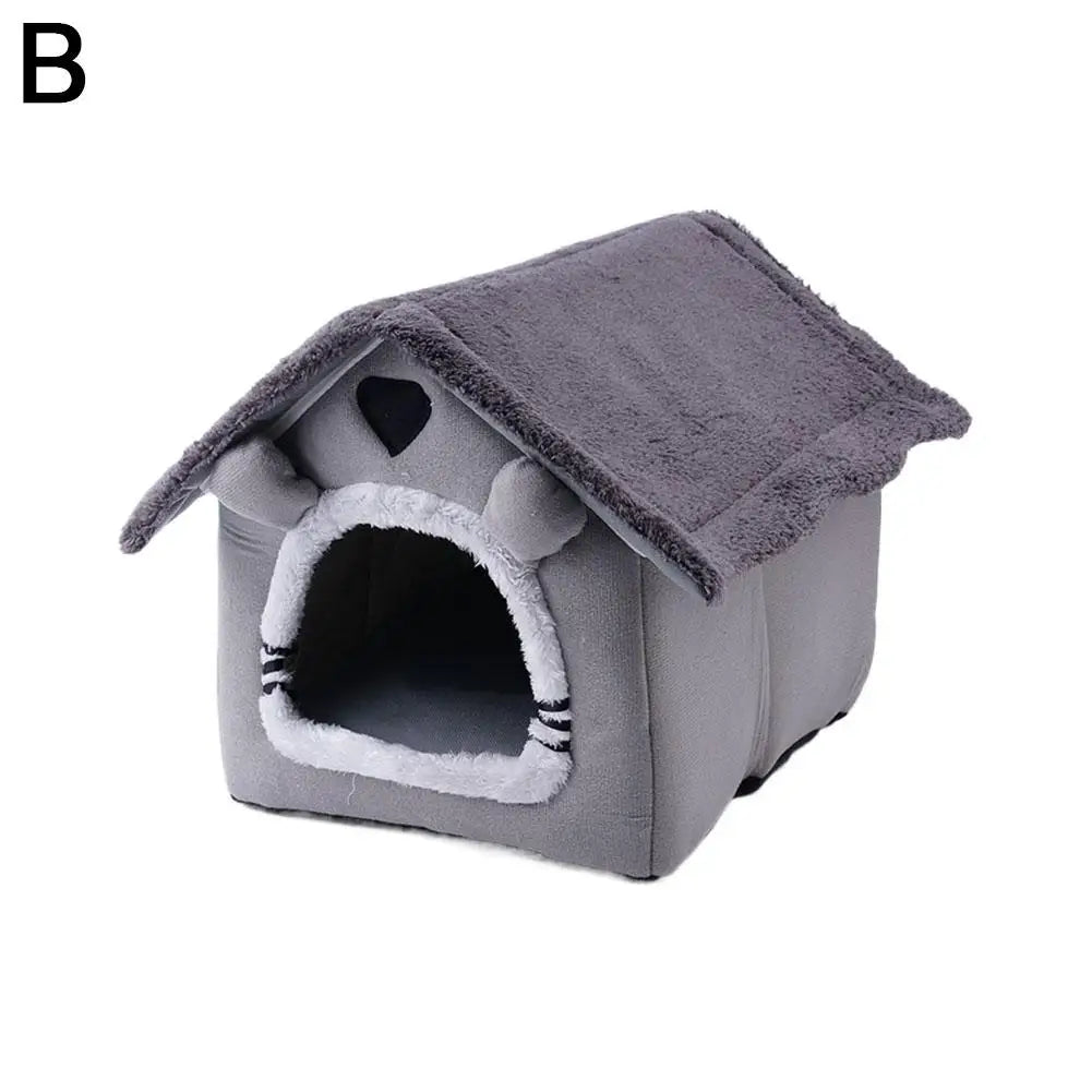 Alpine Plush Dog House Bed — Petite