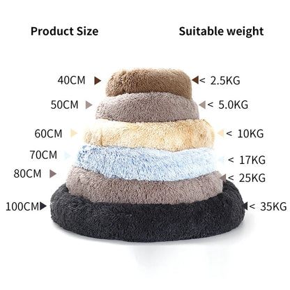 Haven Round Plush Pet Bed