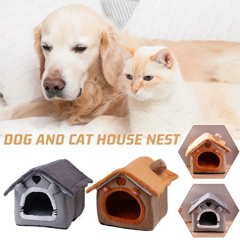 Alpine Plush Dog House Bed — Petite