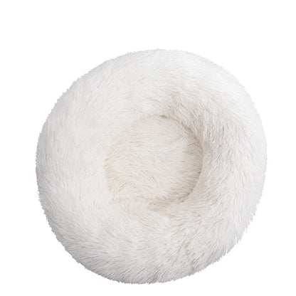 Haven Round Plush Pet Bed — Large