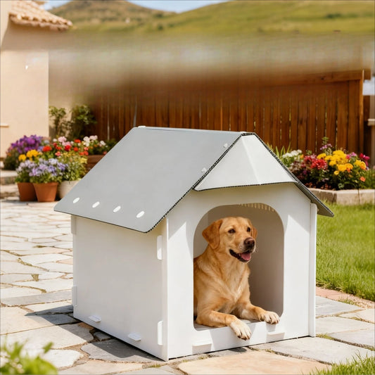 Courtyard Weatherproof Dog Kennel