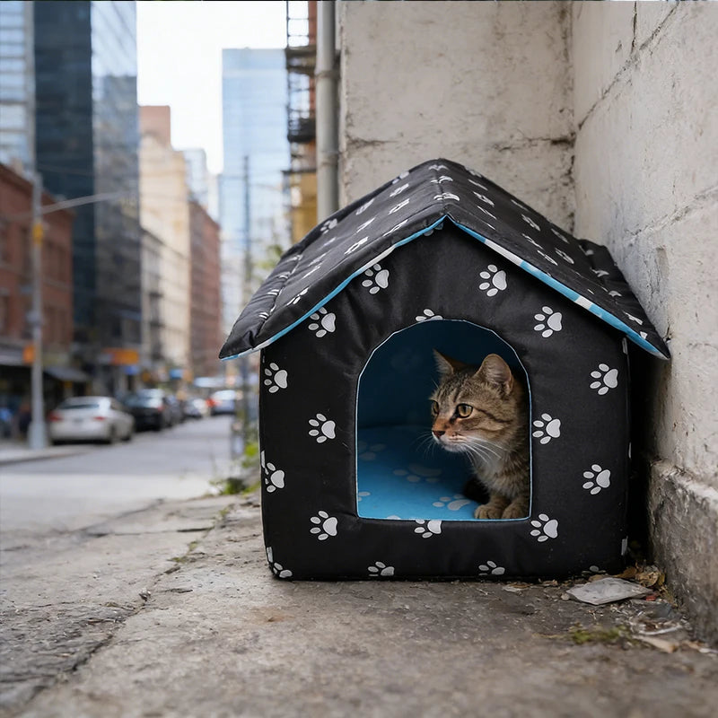 Hollow Pine Outdoor Cat Shelter