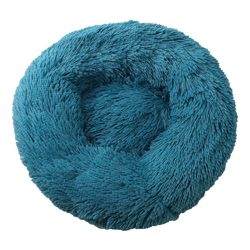 Haven Round Plush Pet Bed — Large