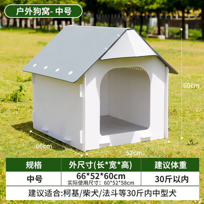 Courtyard Weatherproof Dog Kennel