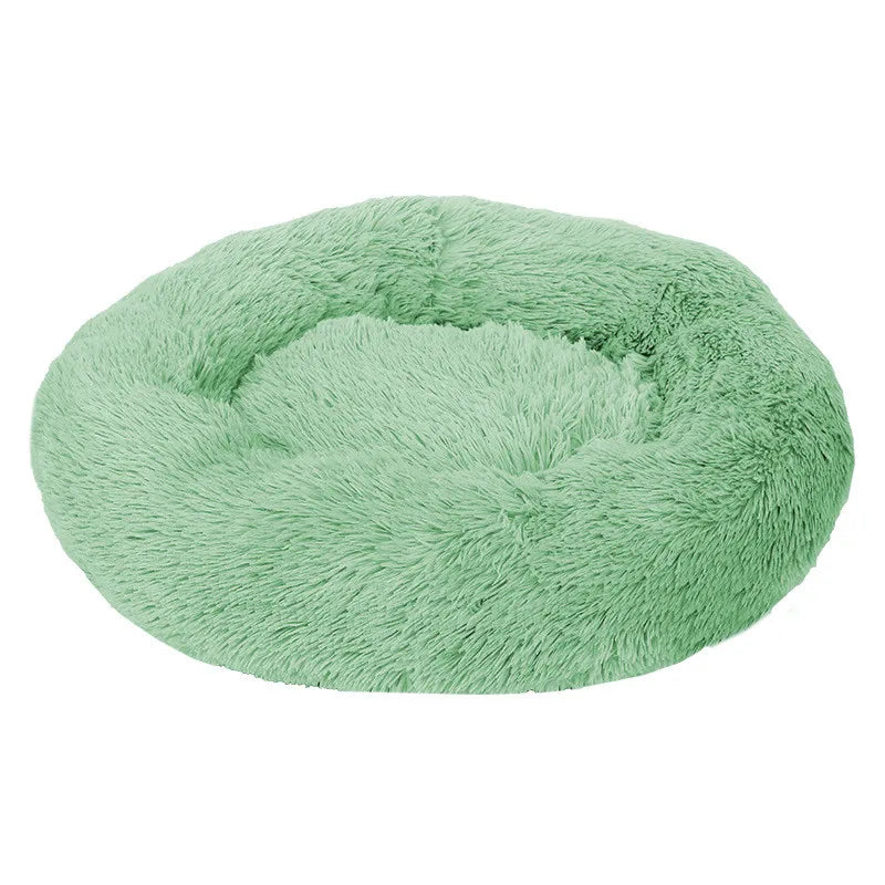 Haven Round Plush Pet Bed — Large