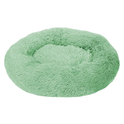 Haven Round Plush Pet Bed — Large