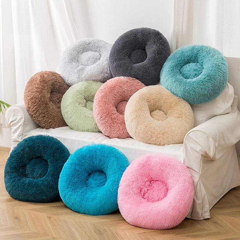Haven Round Plush Pet Bed