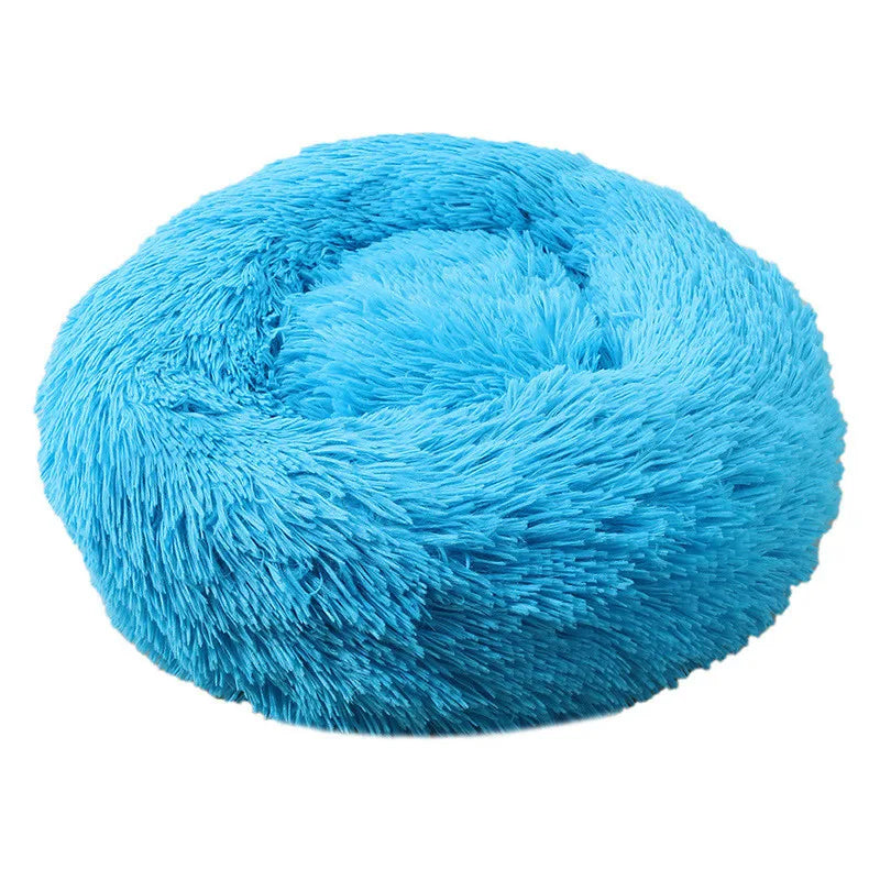 Haven Round Plush Pet Bed — Large