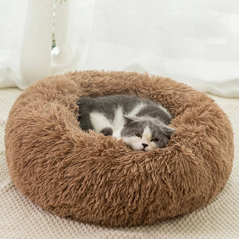 Haven Round Plush Pet Bed
