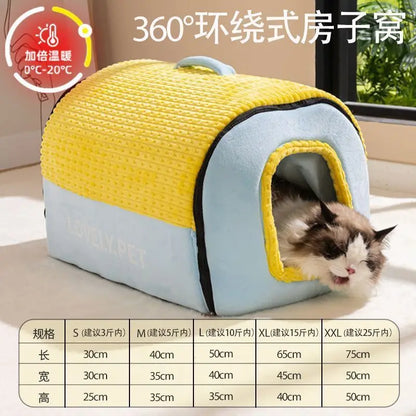 Fourseason Washable Pet Den