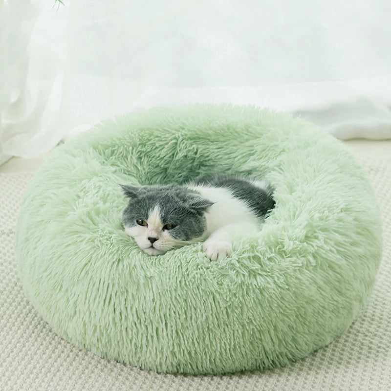 Haven Round Plush Pet Bed