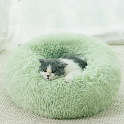Haven Round Plush Pet Bed