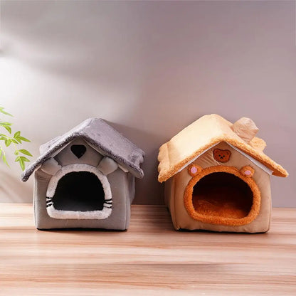 Alpine Plush Dog House Bed — Petite