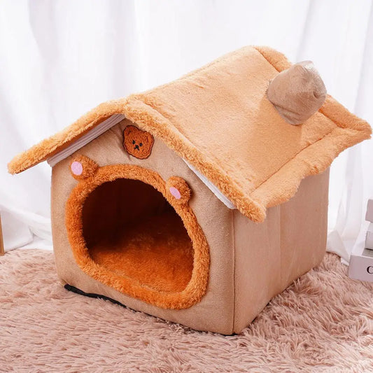 Alpine Plush Dog House Bed — Petite