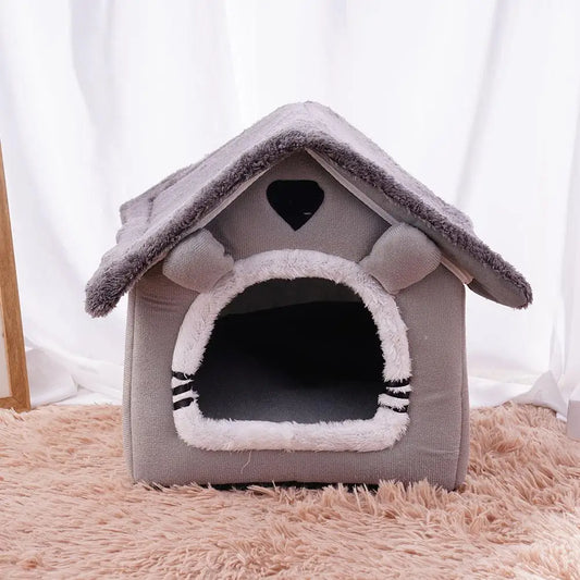 Alpine Plush Dog House Bed — Petite