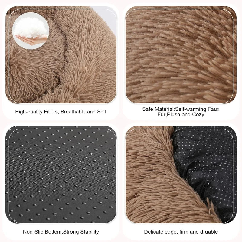 Haven Round Plush Pet Bed