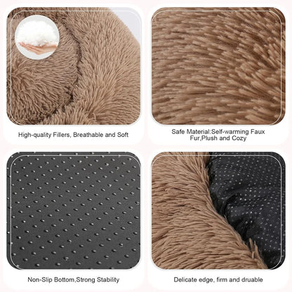 Haven Round Plush Pet Bed