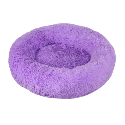 Haven Round Plush Pet Bed — Large