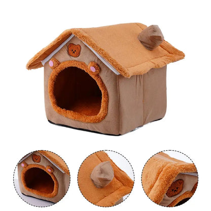 Alpine Plush Dog House Bed — Petite