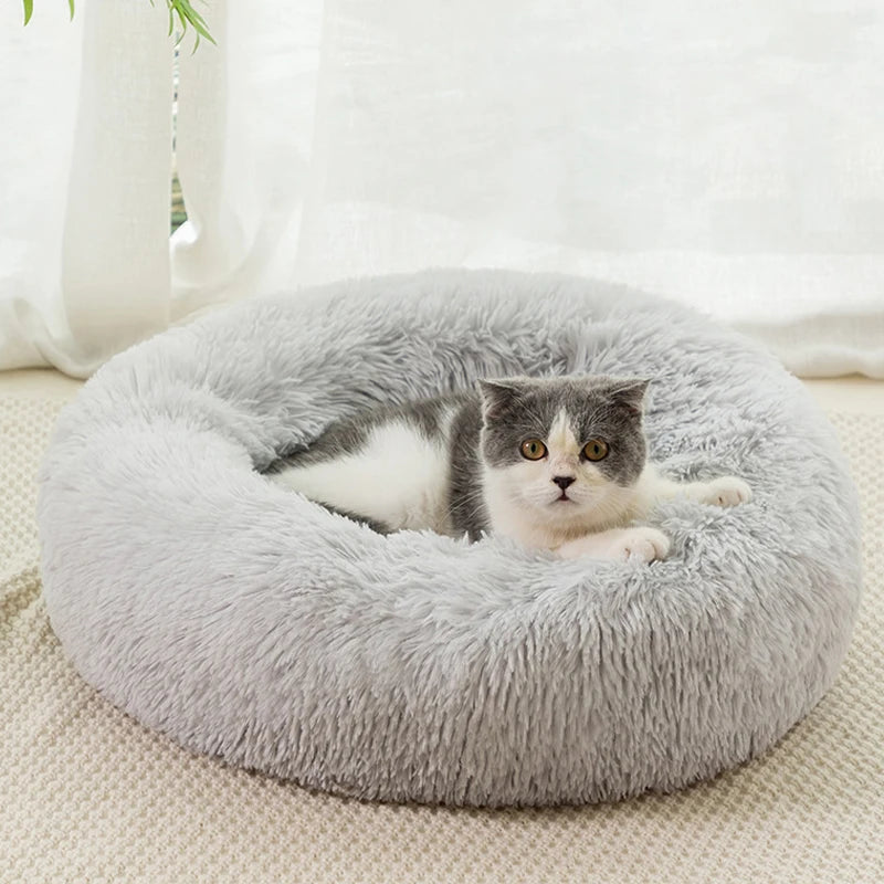 Haven Round Plush Pet Bed