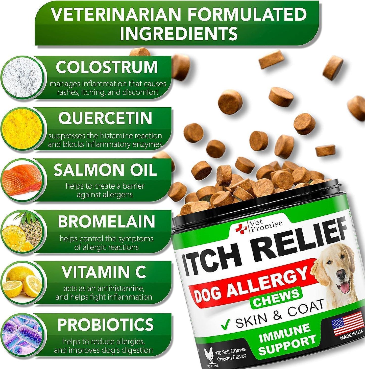 Soothe Skin & Coat Chews