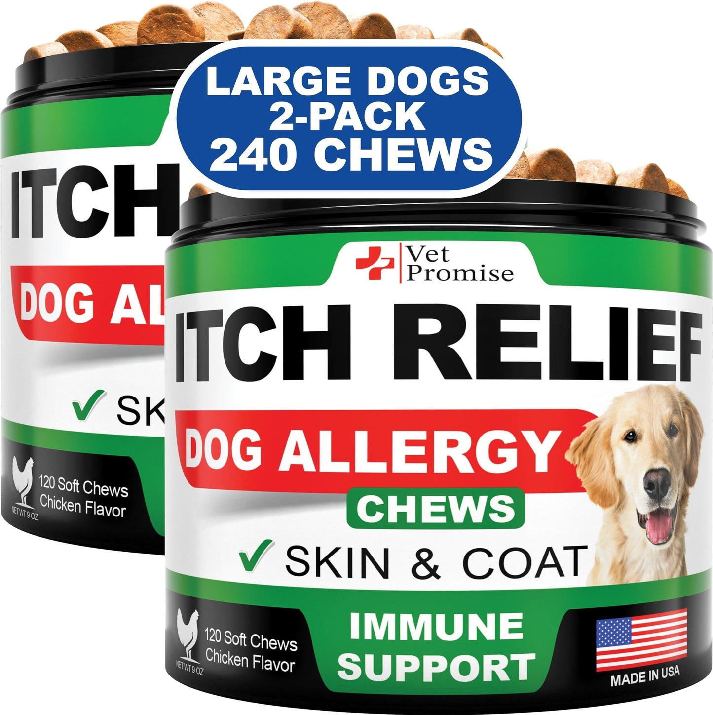 Soothe Skin & Coat Chews